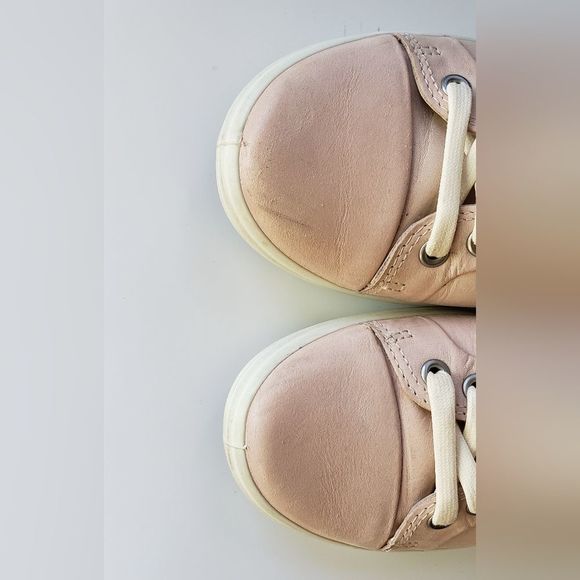 Ecco Soft 7 Women's Pink Leather Sneaker Size 37 - Picture 10 of 11
